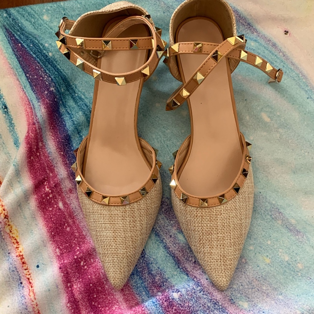 Sassy low heeled shoes